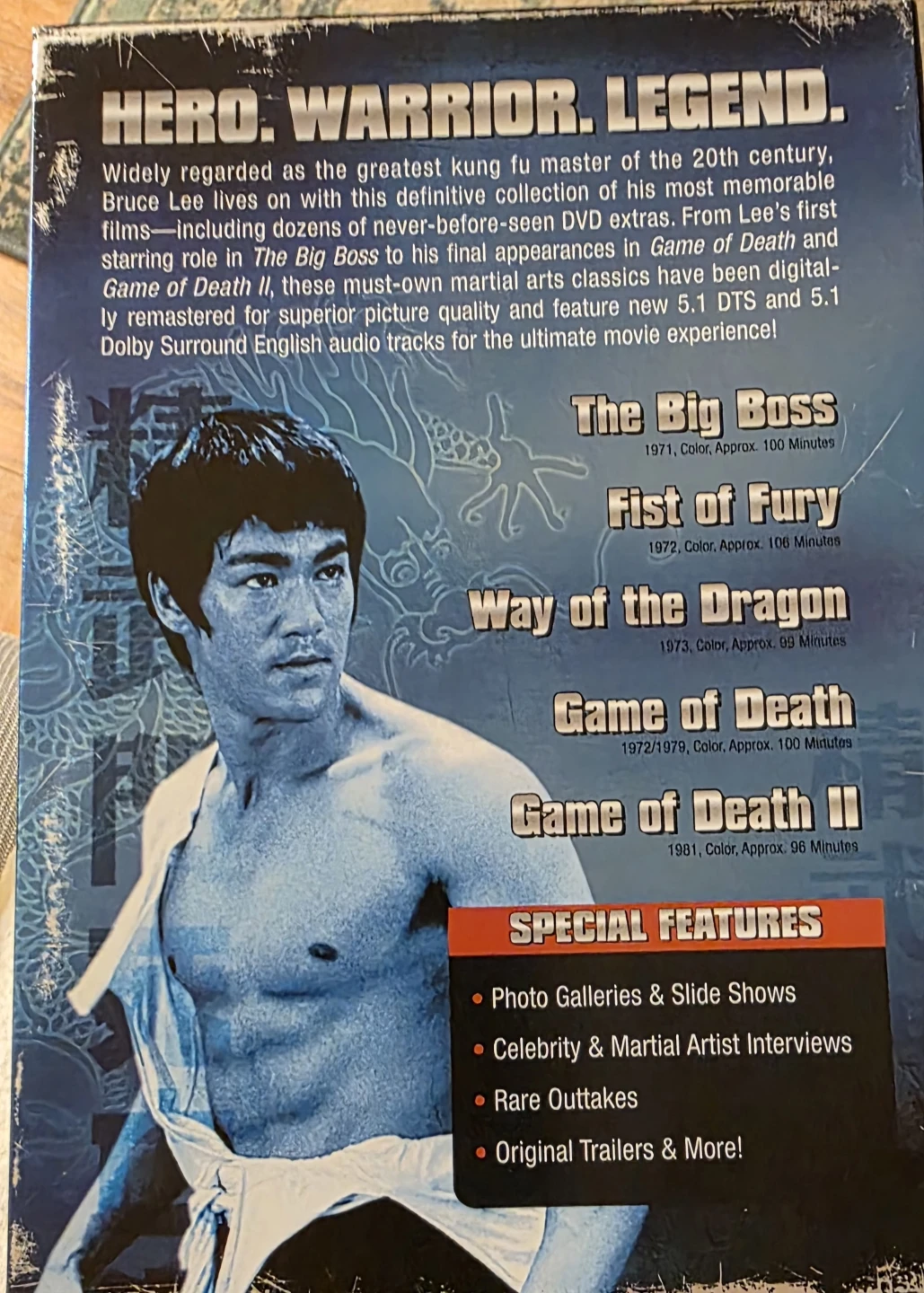 Bruce Lee Ultimate Collection DVD Set - photo 3