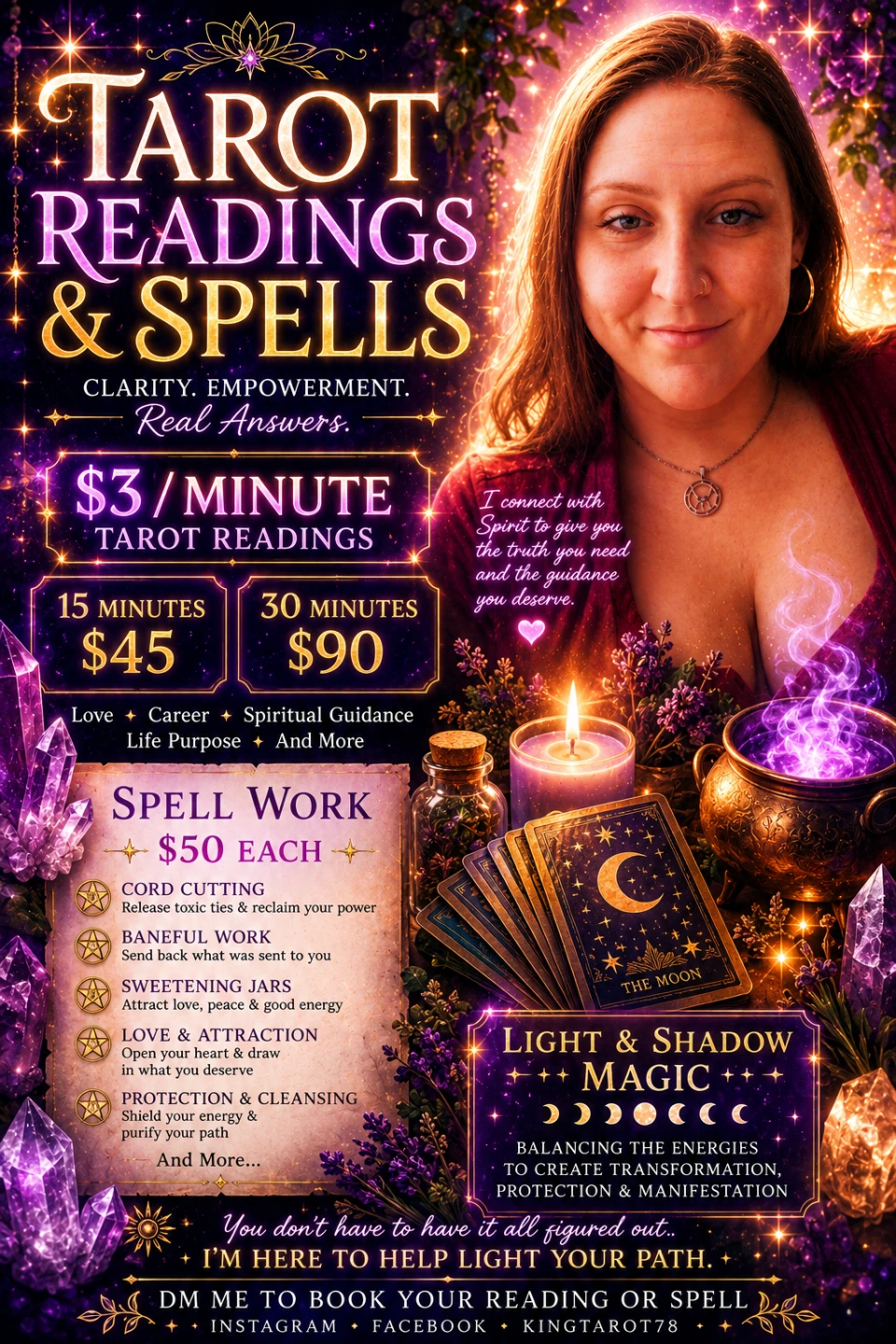 Tarot Readings & Spell Work