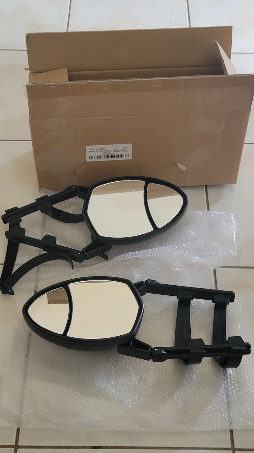 Clip-on Towing Mirrors (Pair)