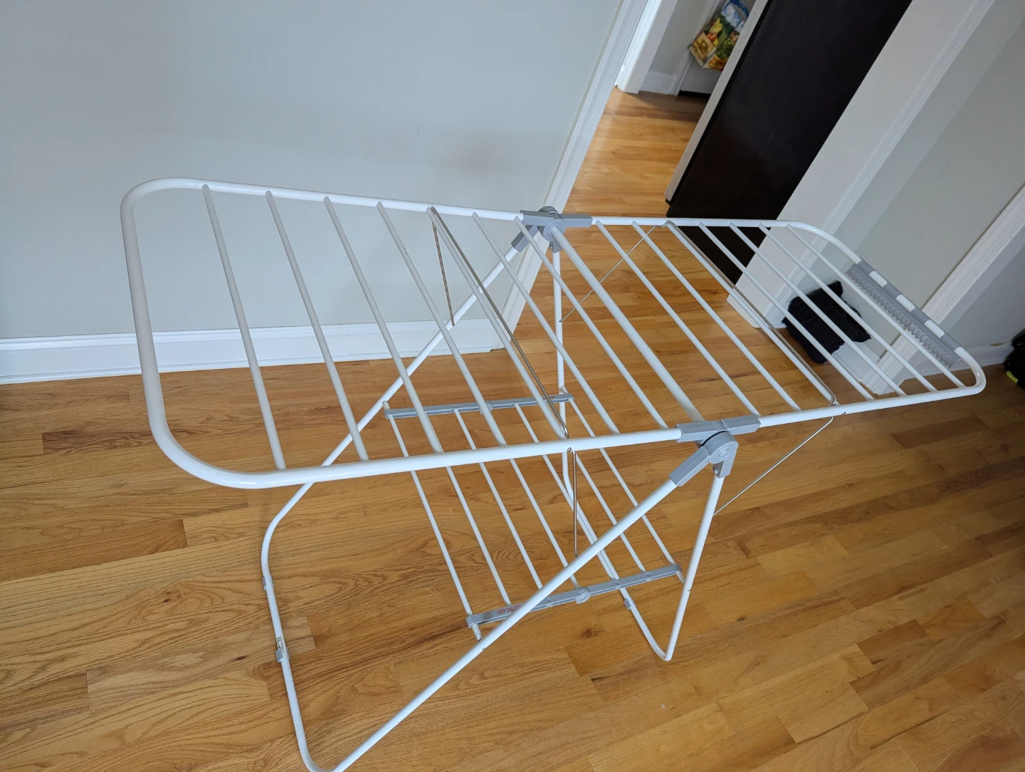 White Folding Drying Rack - photo 2