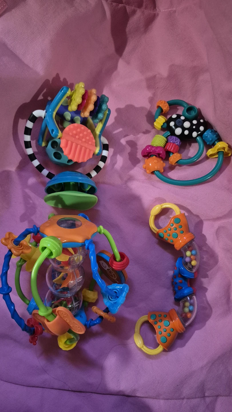 Baby Rattles and Teethers Toy Set