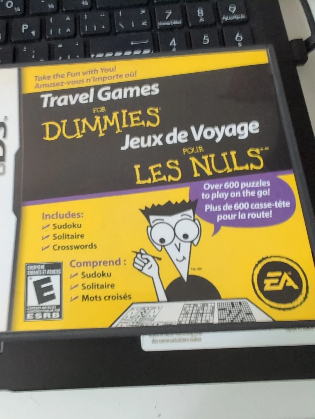 Travel Games for Dummies ds