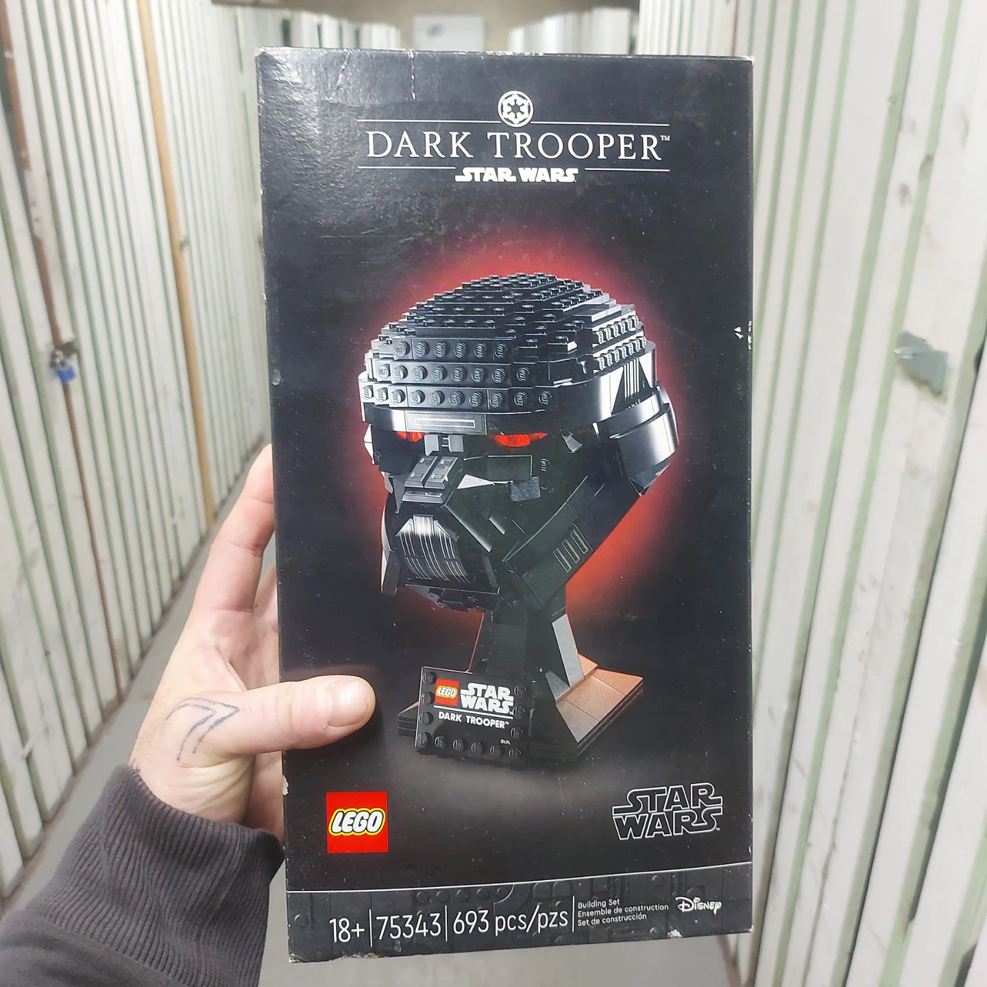 LEGO Star Wars Dark Trooper Helmet Building Set 75343