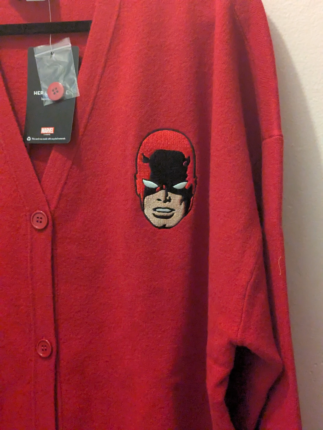 Marvel Her Universe Daredevil Cardigan Size 2 - photo 4