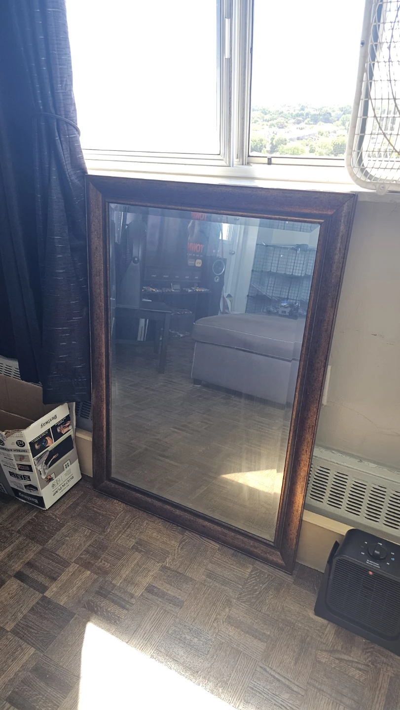Large Framed Mirror