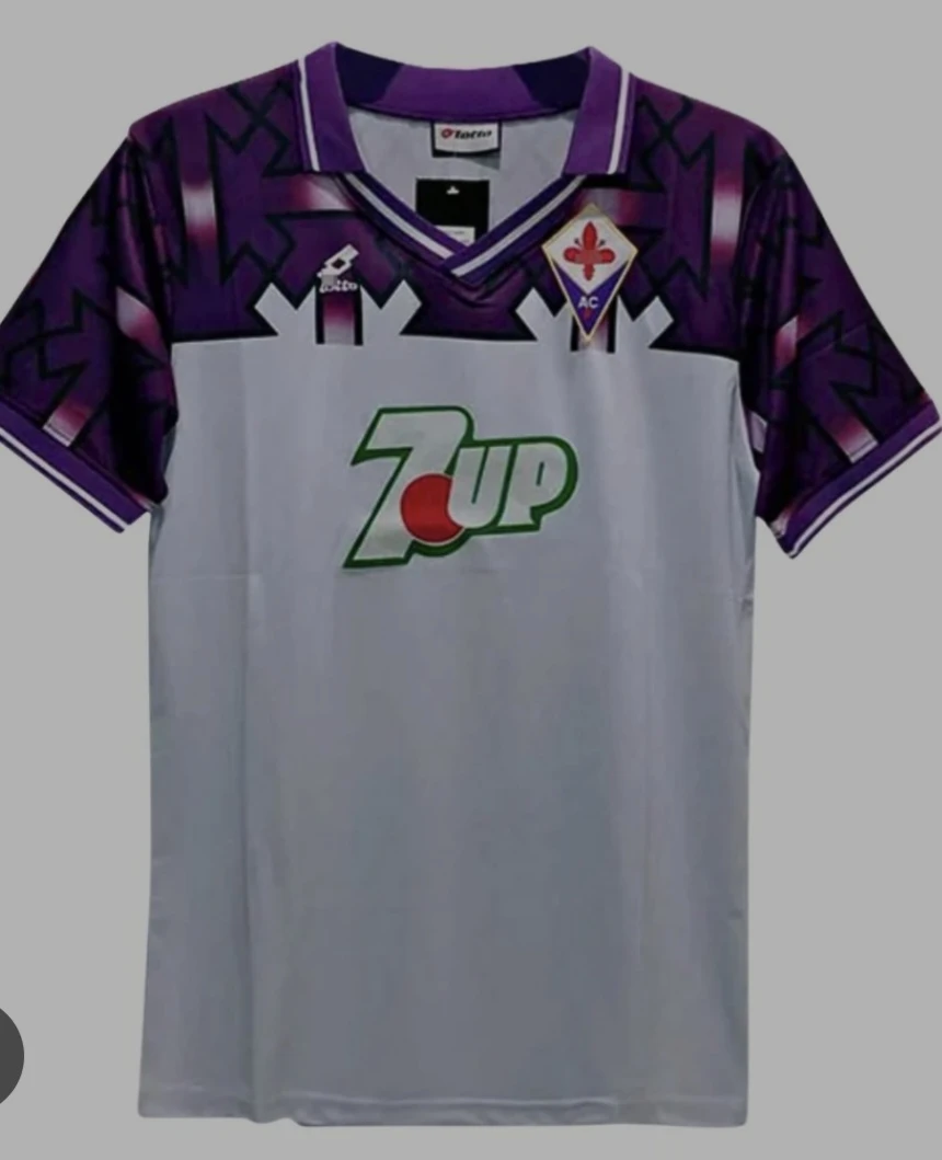 ⚽️ 1992/93 Fiorentina Away Jersey #9 Batistuta XL