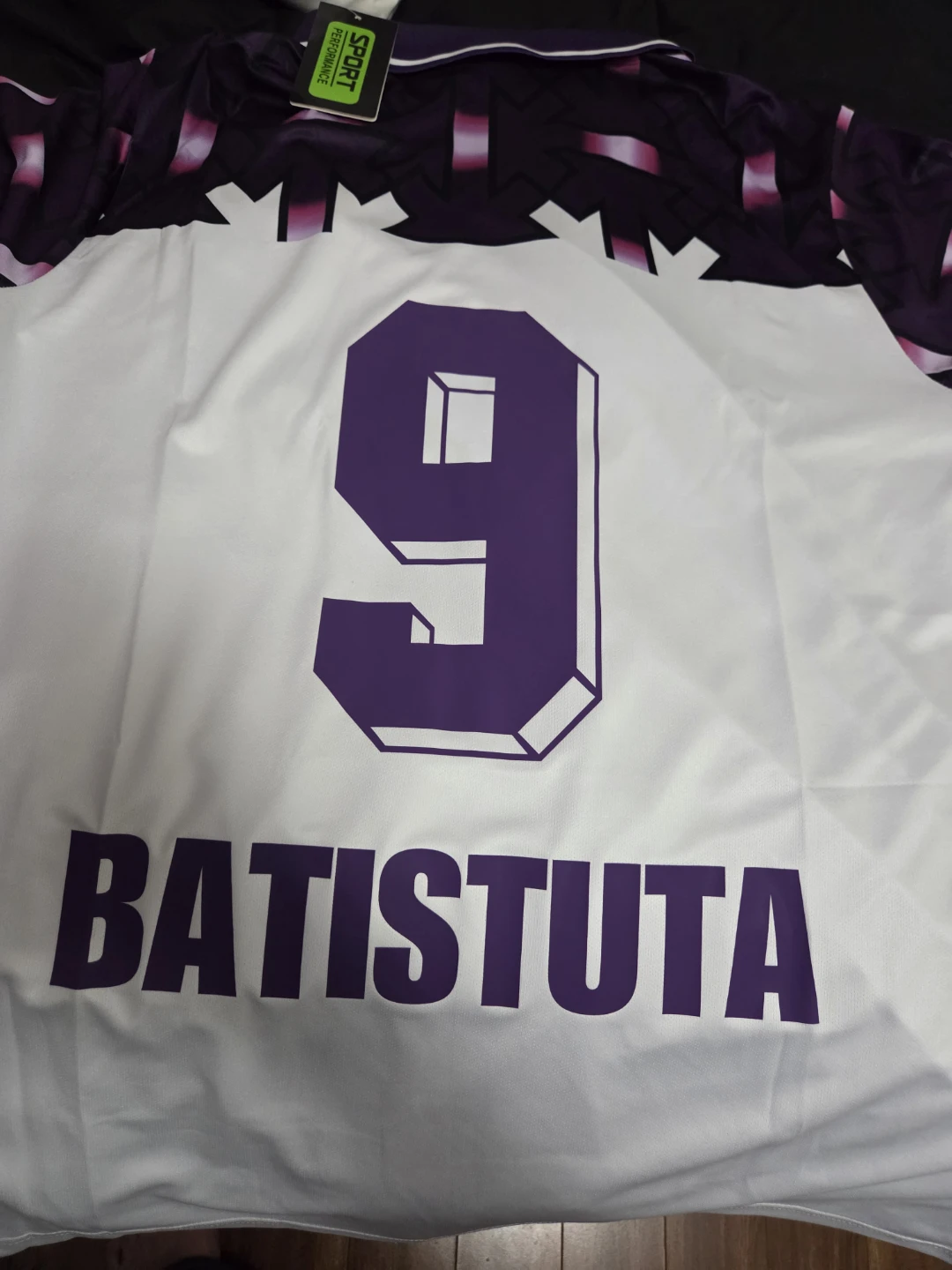 ⚽️ 1992/93 Fiorentina Away Jersey #9 Batistuta XL - photo 5