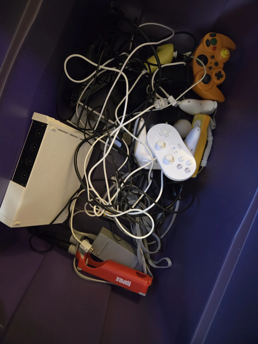 Nintendo Wii Console with controller and accessories