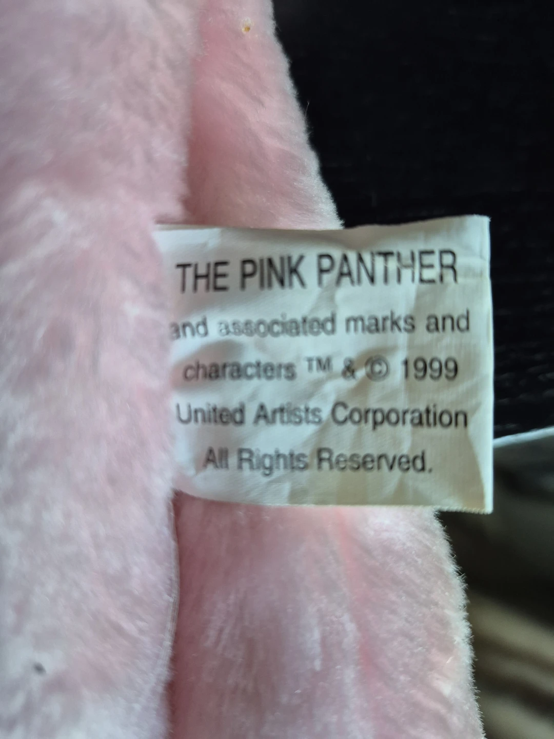 The Pink Panther Plush Toy 1999 - photo 2