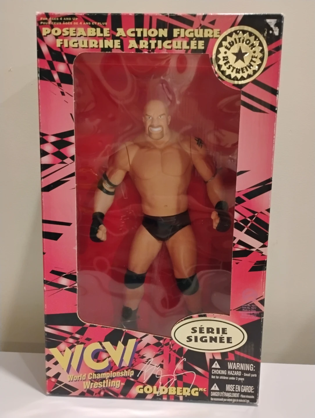 WCW Goldberg Action Figure