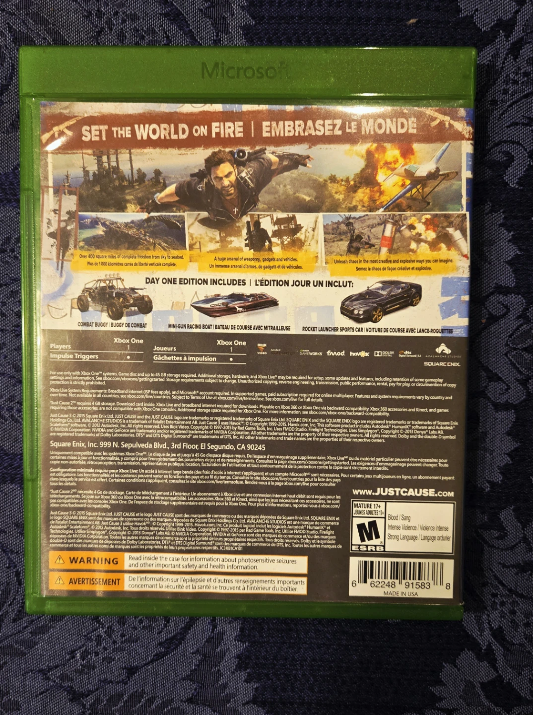 Just Cause 3 Xbox One Game - photo 2