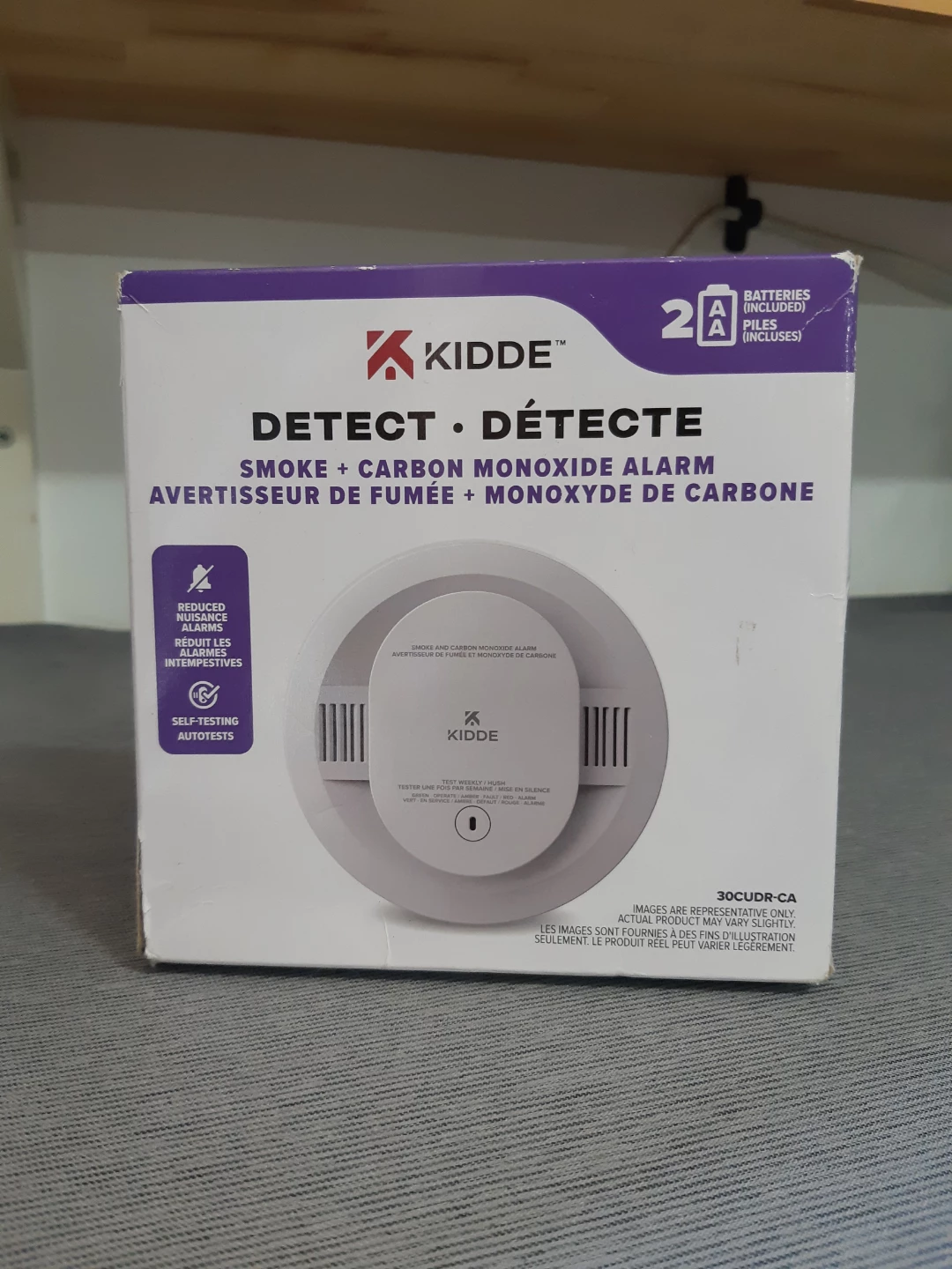Kidde Hardwired Combination Smoke detector and CO Alarm