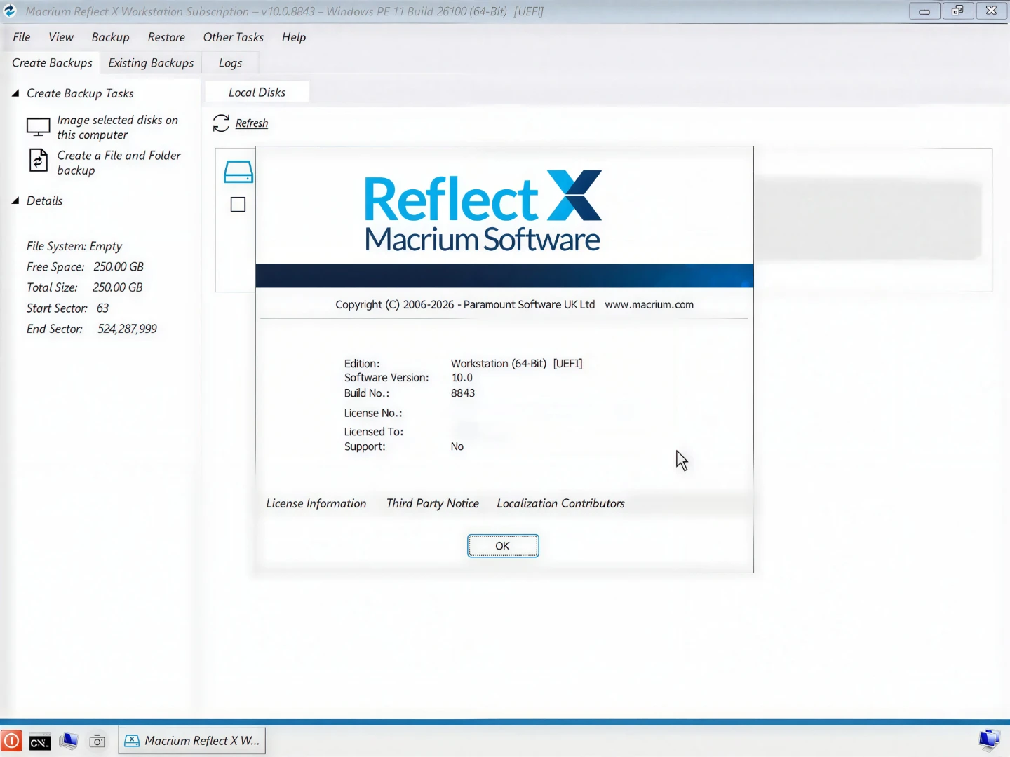 Macrium Reflect X Workstation Bootable DVD - photo 4