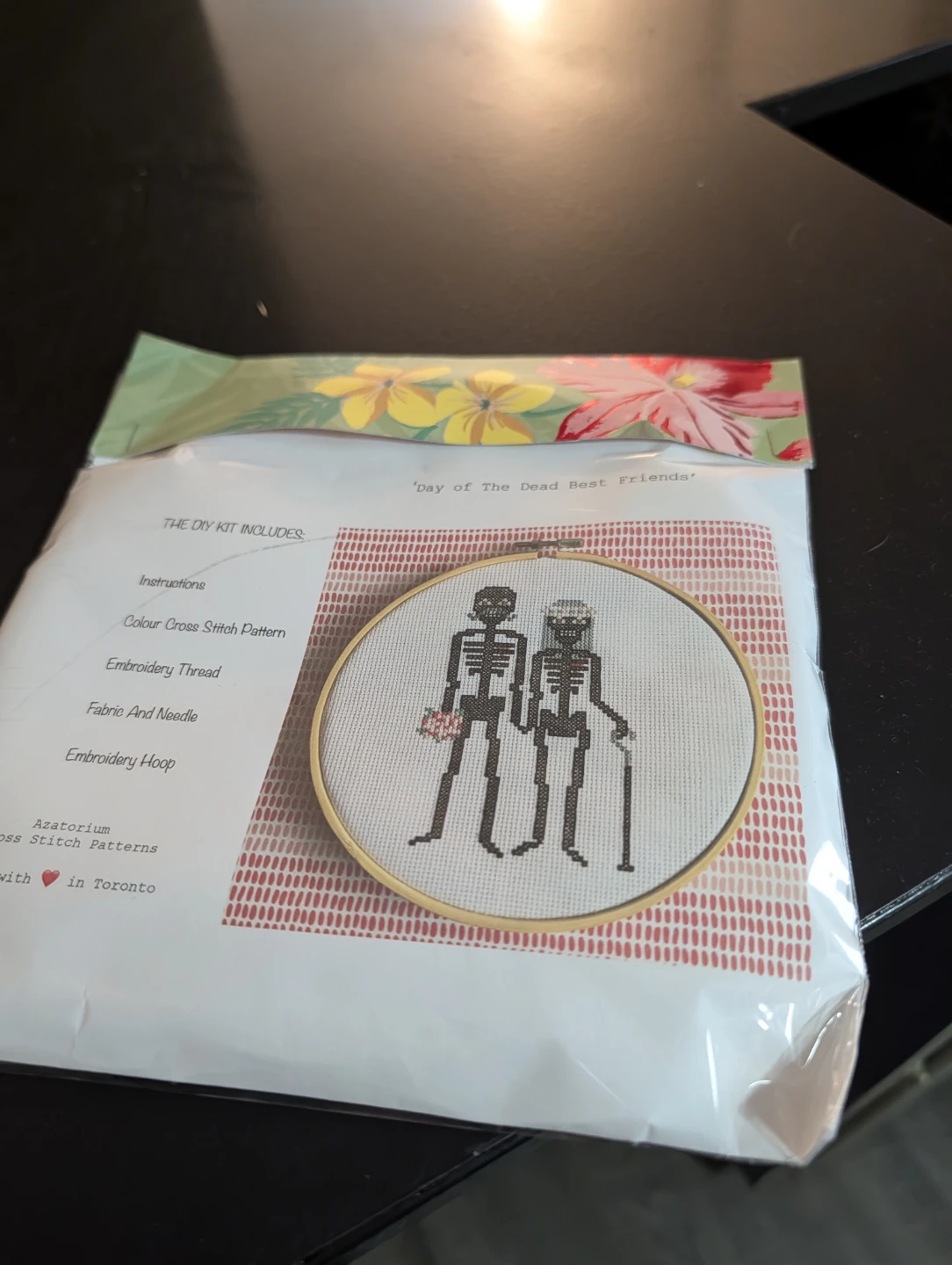 Day of The Dead Best Friends Cross Stitch Kit
