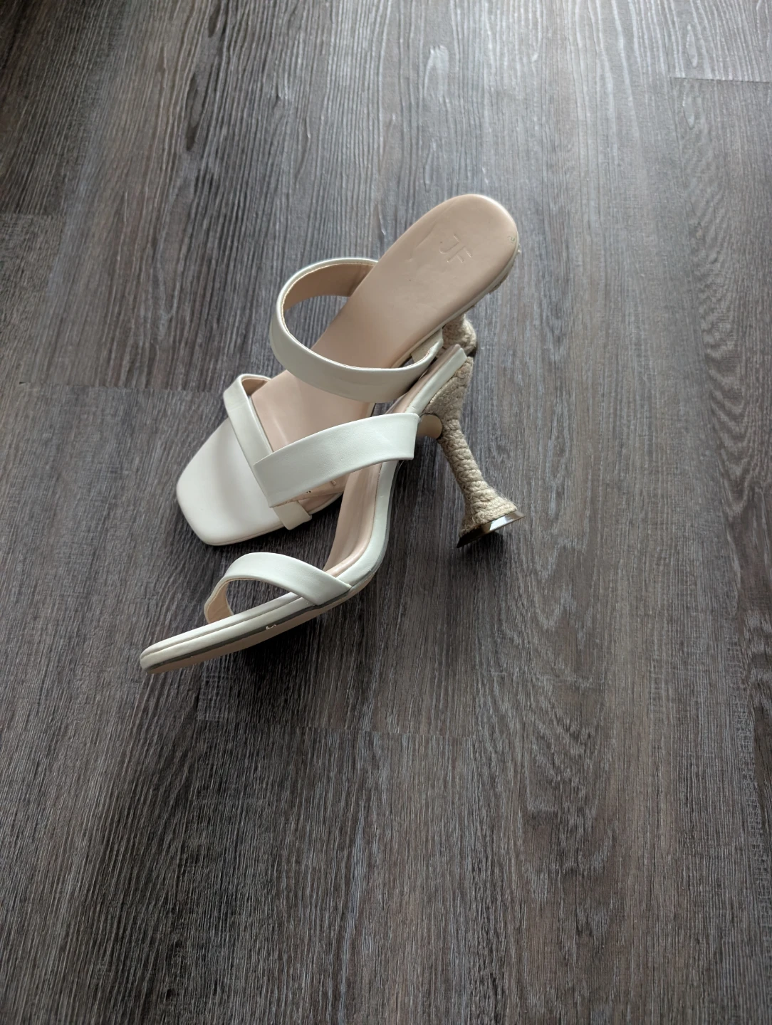 White Heeled Mules - photo 2