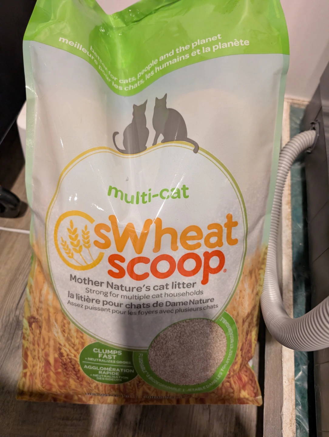 Wheat Scoop Multi-Cat Litter 15 LB