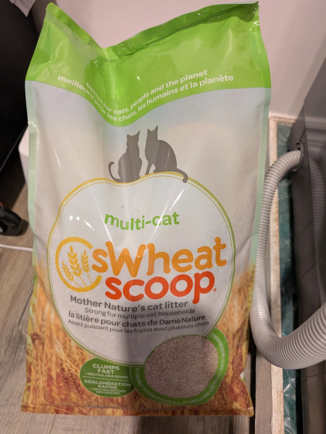 Wheat Scoop Multi-Cat Litter 15 LB - photo 2