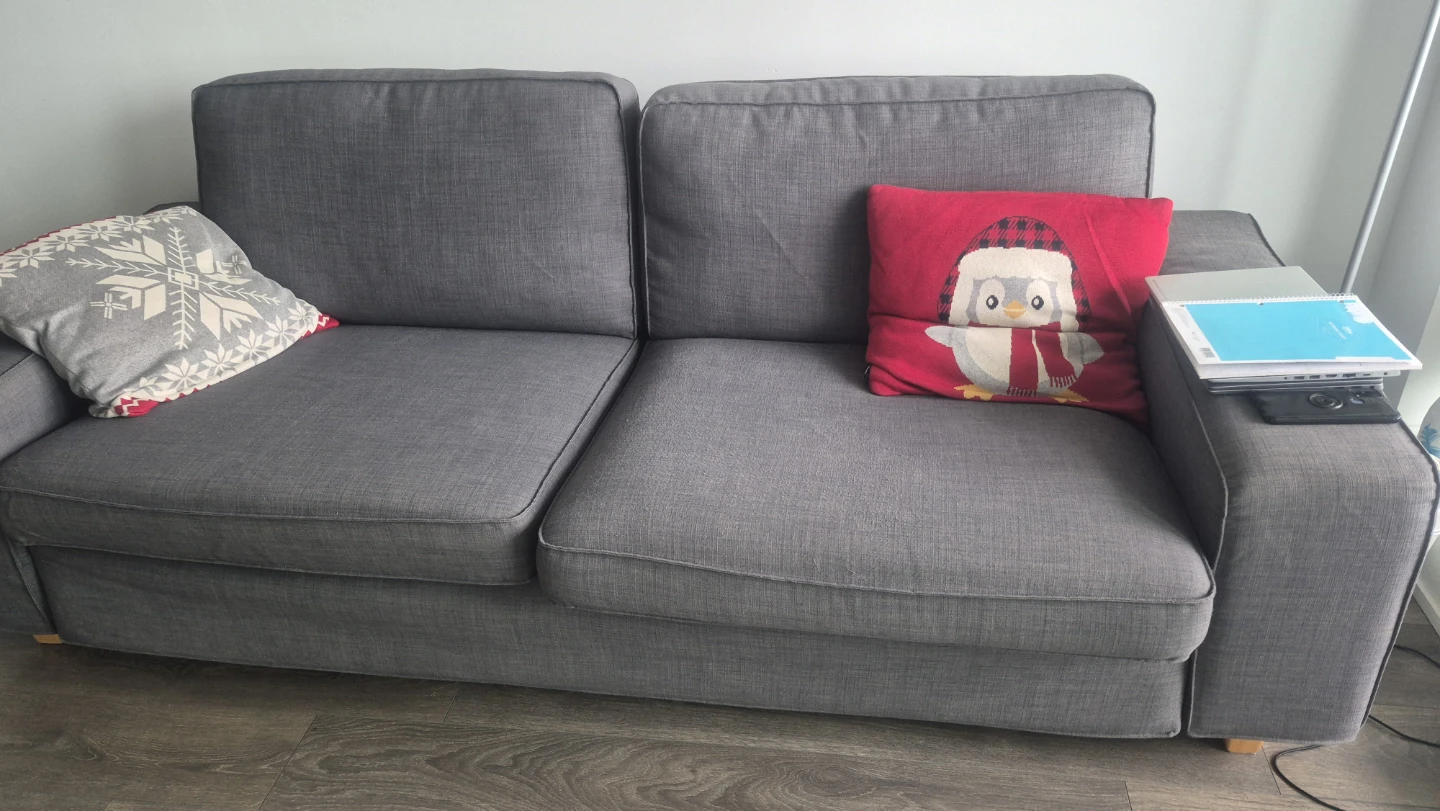 Ikea Kivik 3 seater couch - photo 3