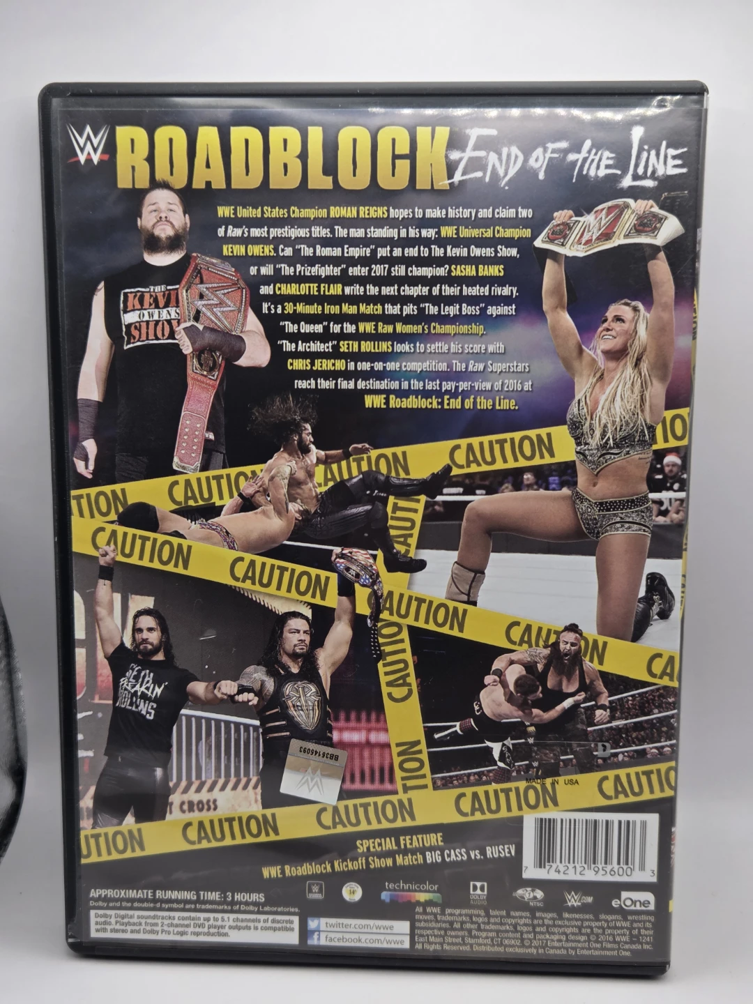 WWE Roadblock: End of the Line DVD (2016) - photo 3