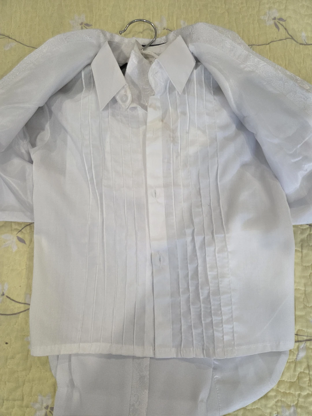 Weikexi Boys White Tuxedo Suit Size 5 - photo 2