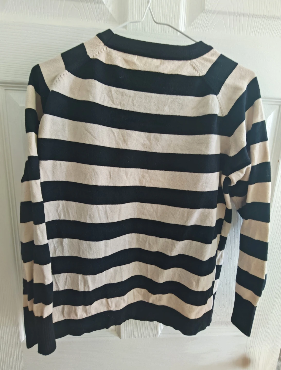 Veeko Striped Crewneck Sweater - photo 2