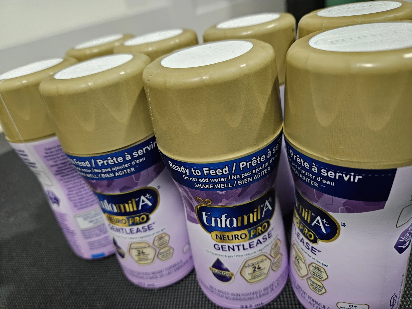 Enfamil A+ neuropro gentlease ready to feed