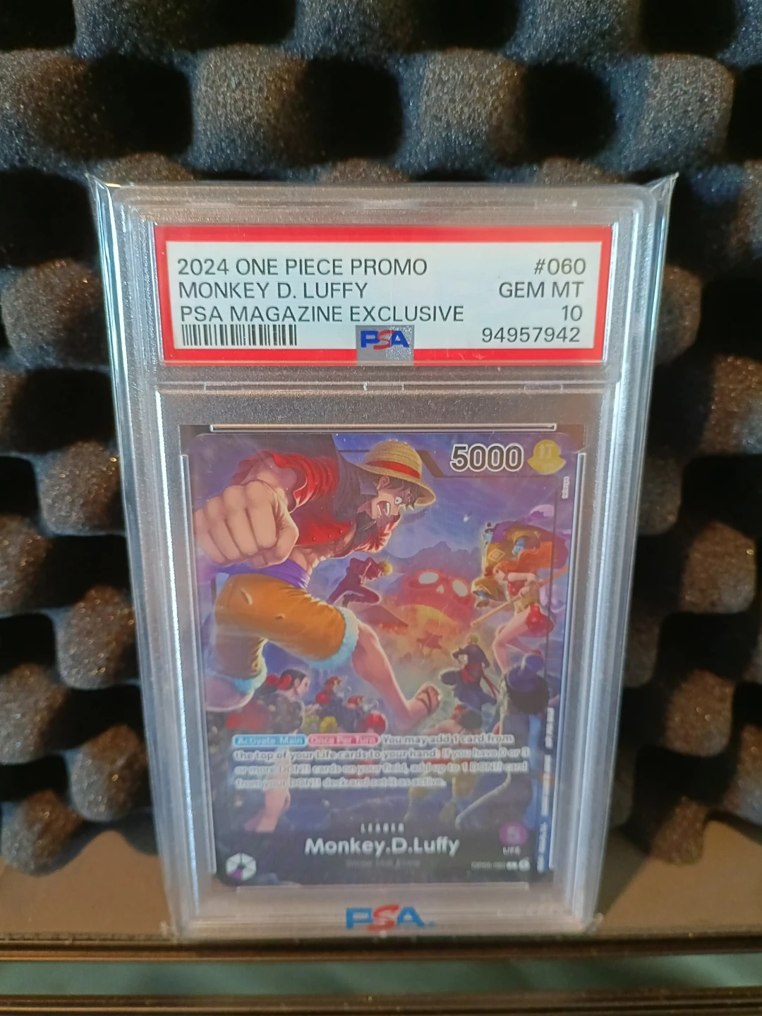 Luffy psa 10