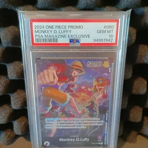 Luffy psa 10