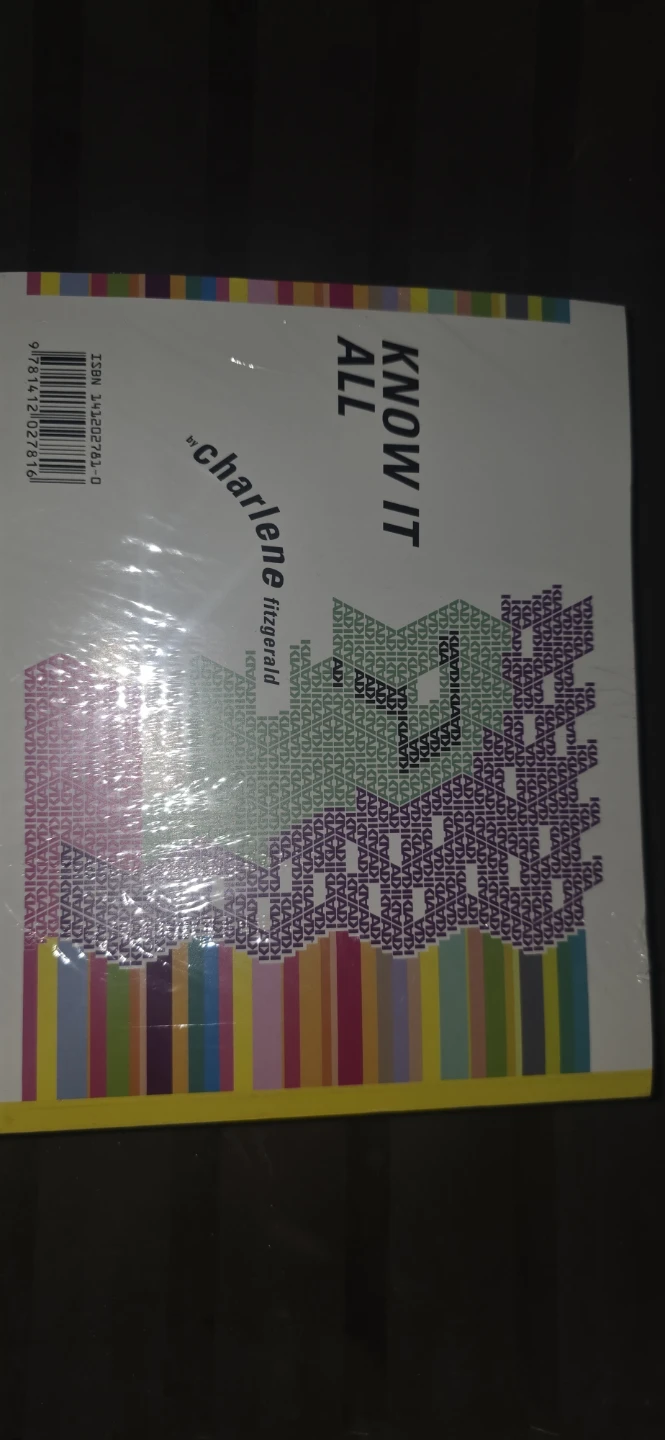 Know It All Book by Charlene Fitzgerald - photo 4