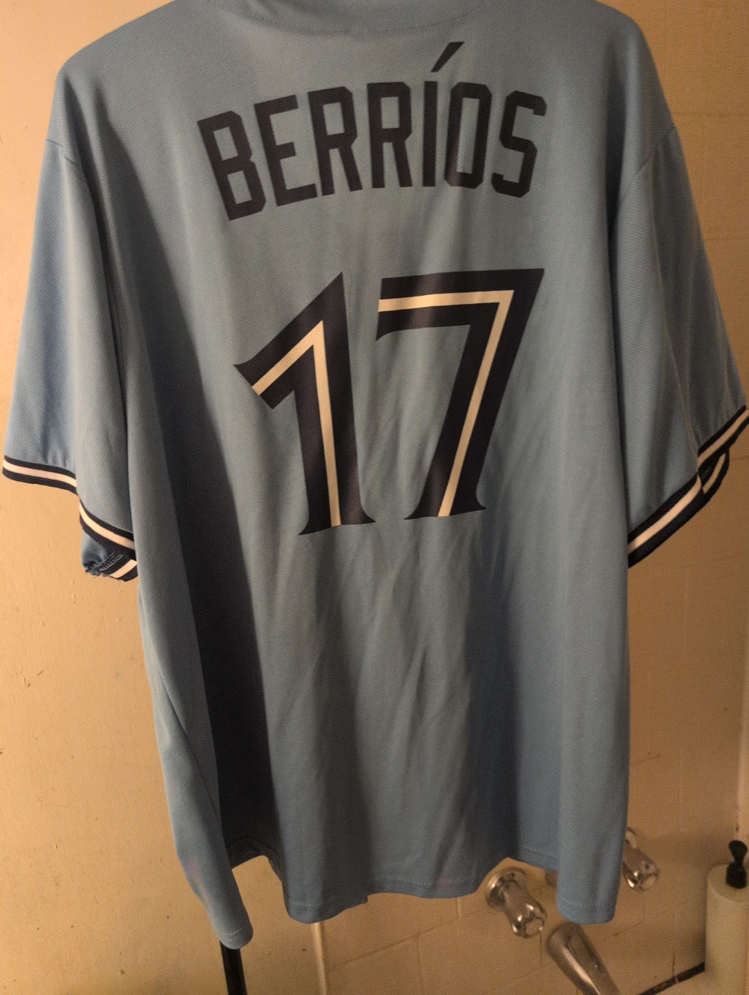 Toronto Blue Jays "BERRIOS" Baseball Jersey 17 - photo 2