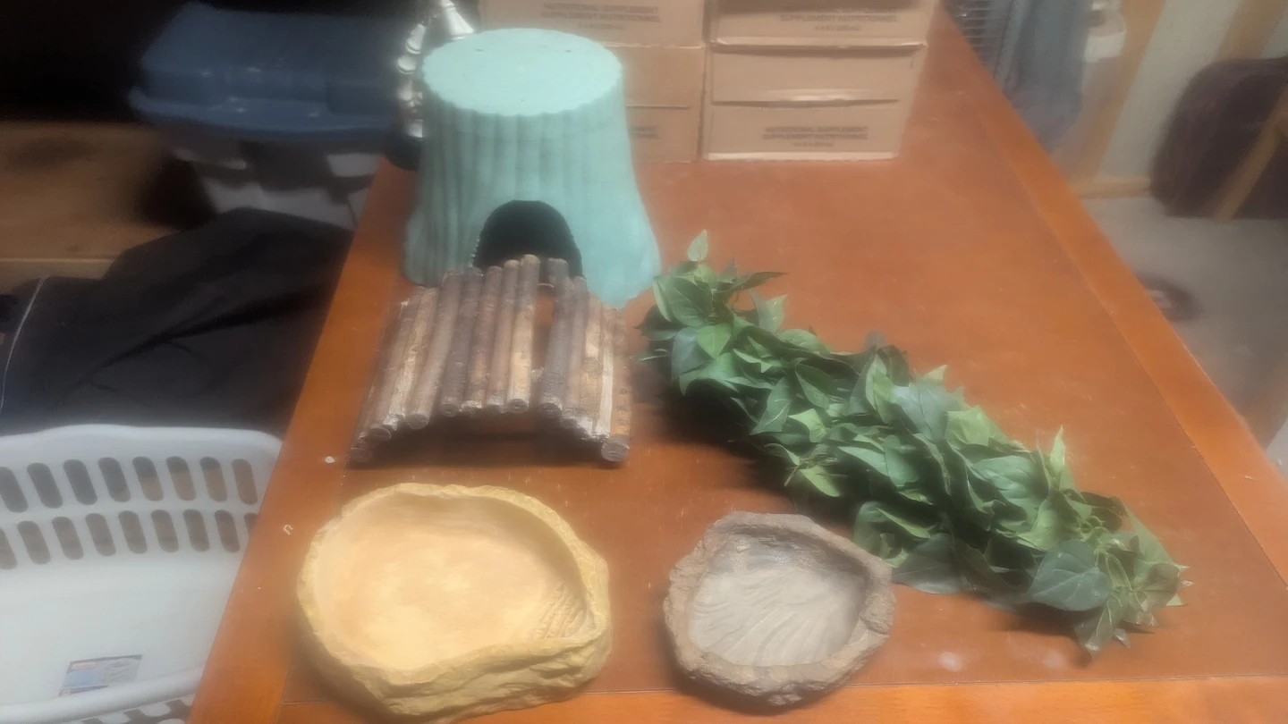 Reptile Habitat Decor