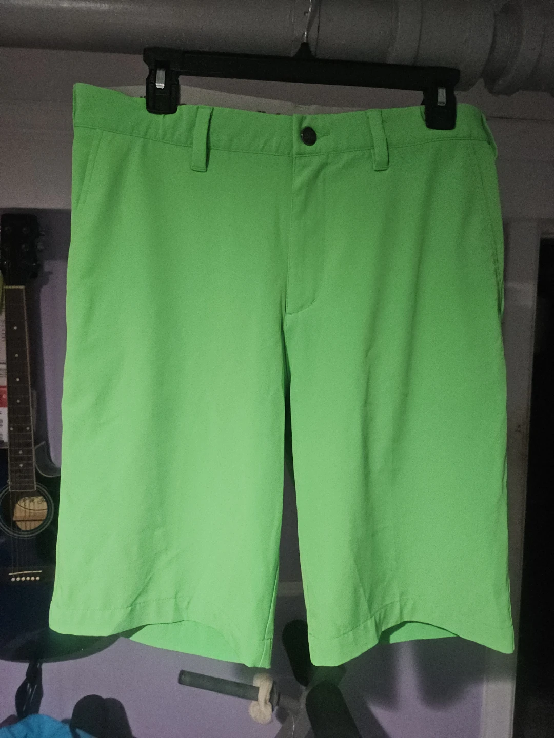 Adidas Golf Shorts - Bright Green - Size 32