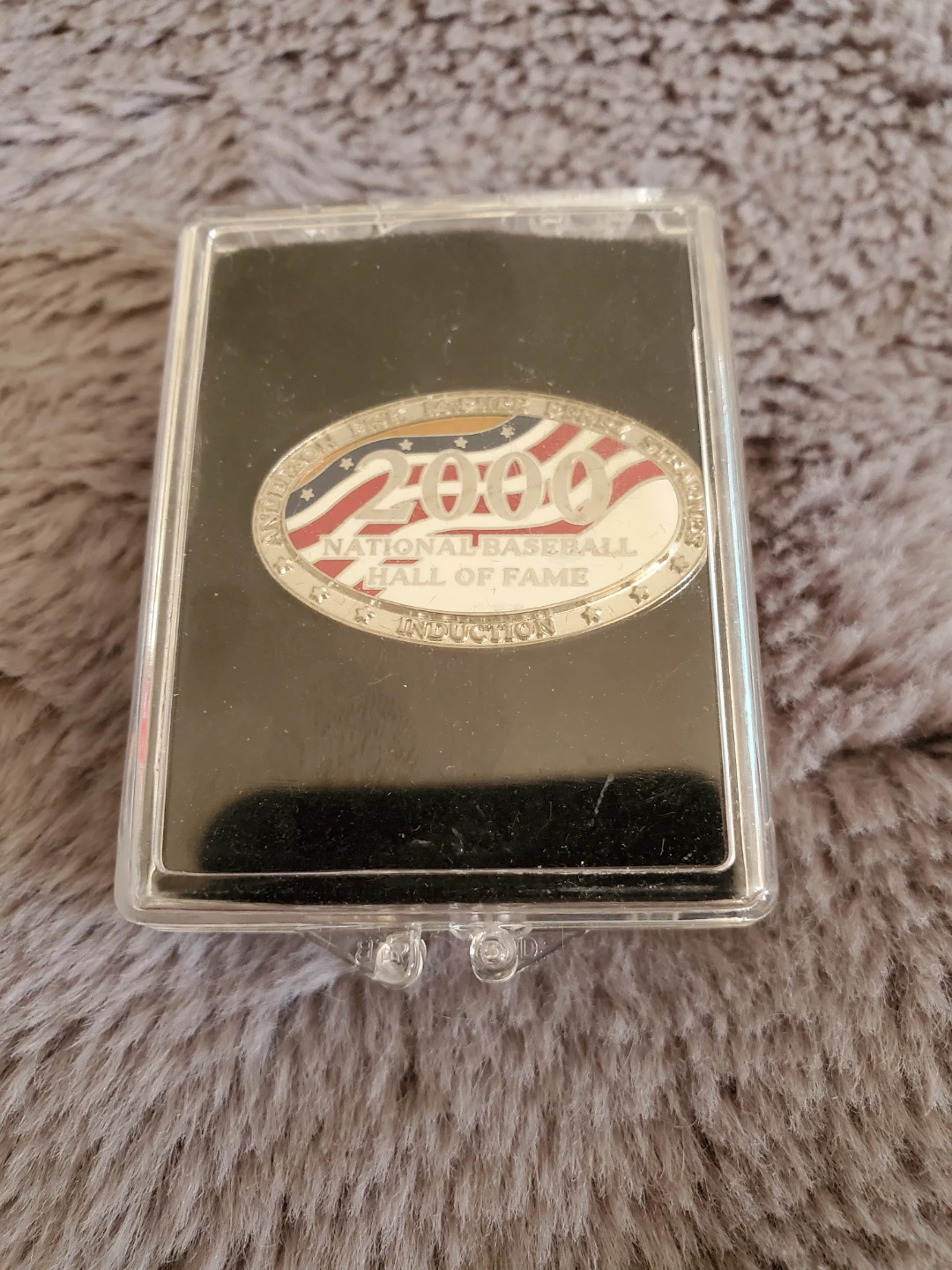 2000 Baseball Hall of Fame Induction Press Pin ⚽ - photo 2