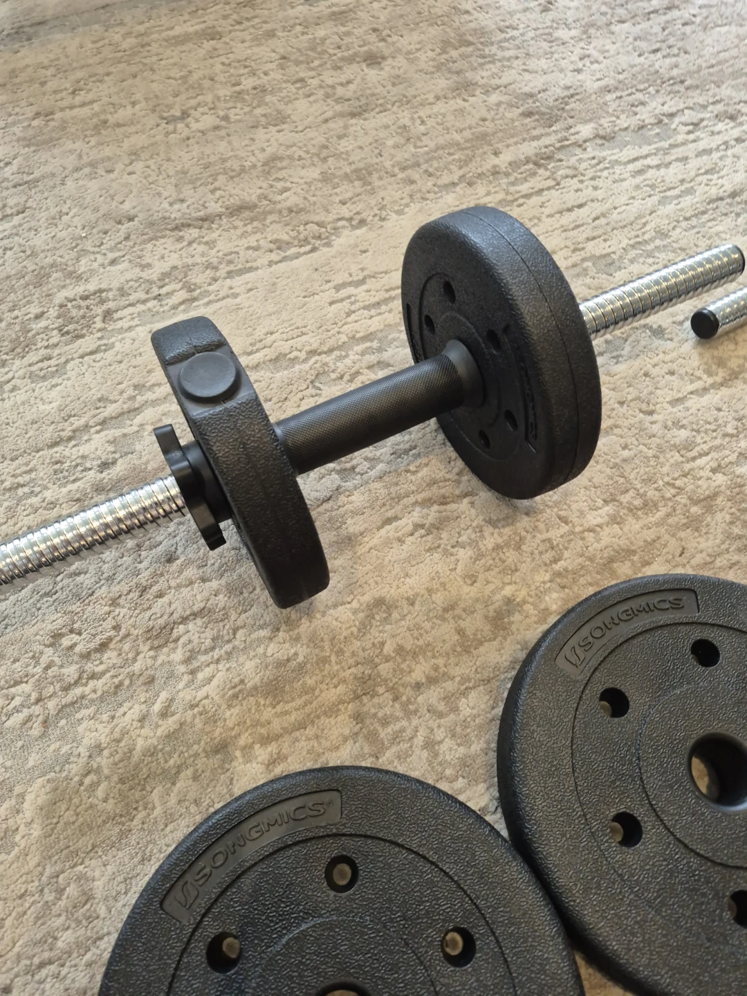 SONGMICS Adjustable Dumbbell Set - photo 3