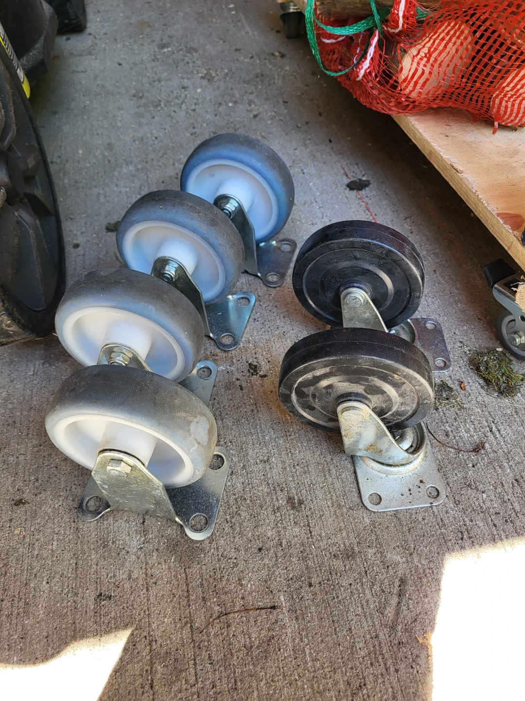 5 Inch Caster Wheel Tool Lot