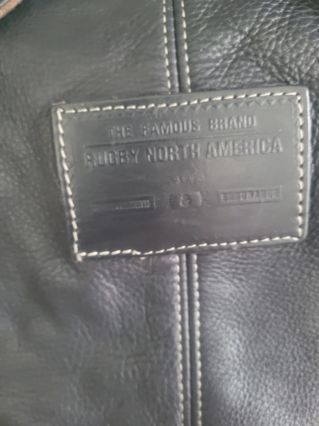 Rugby North America Black Leather Backpack - photo 2