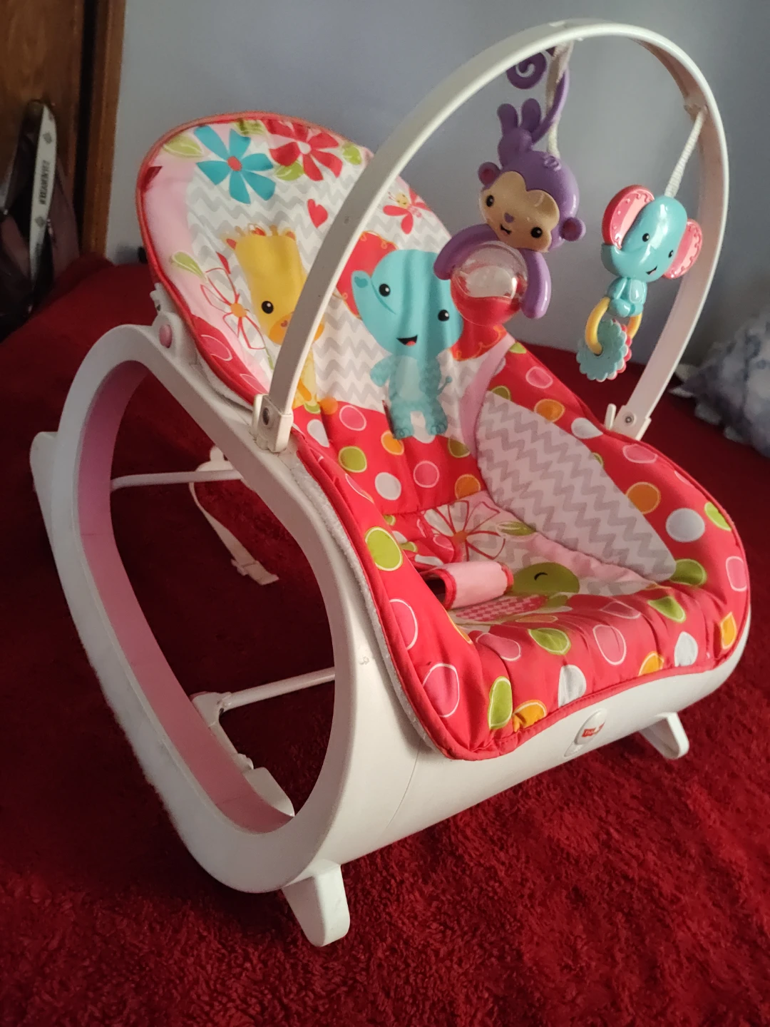 Fisher-Price Baby Rocker Seat with Toys