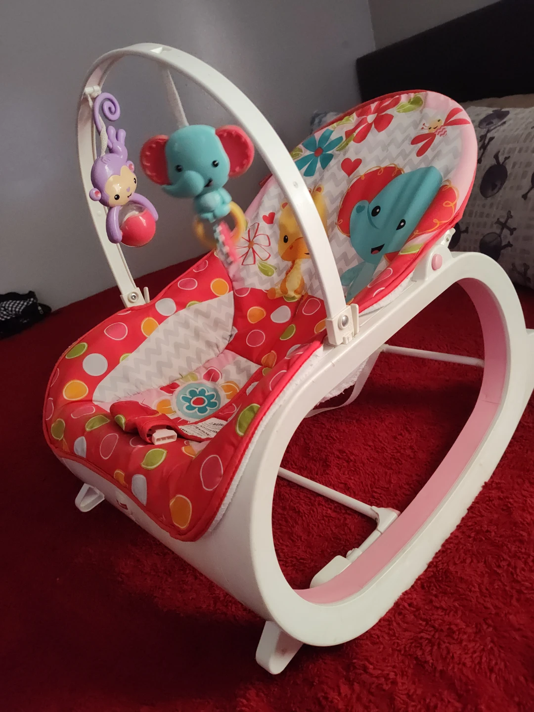 Fisher-Price Baby Rocker Seat with Toys - photo 2