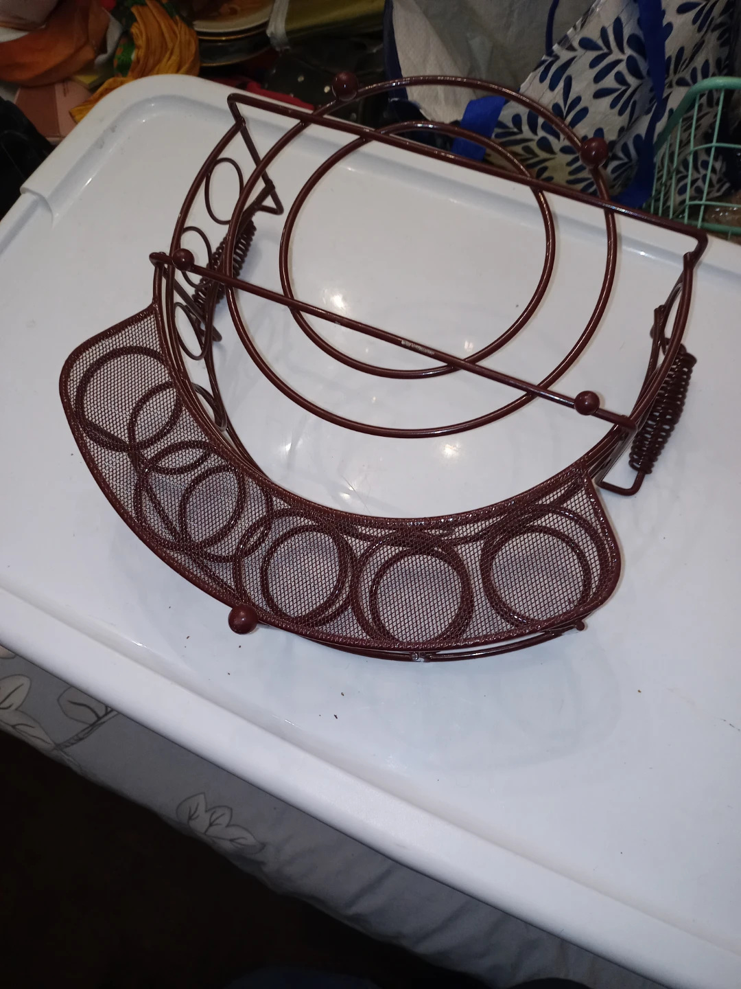 Metal Drink & Dish Serving Tray - photo 4