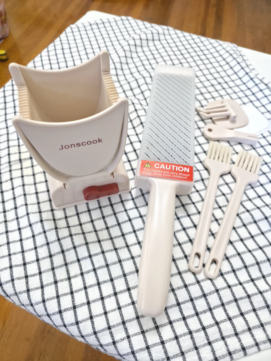 Jonscook Food Slicer with Multiple Blades