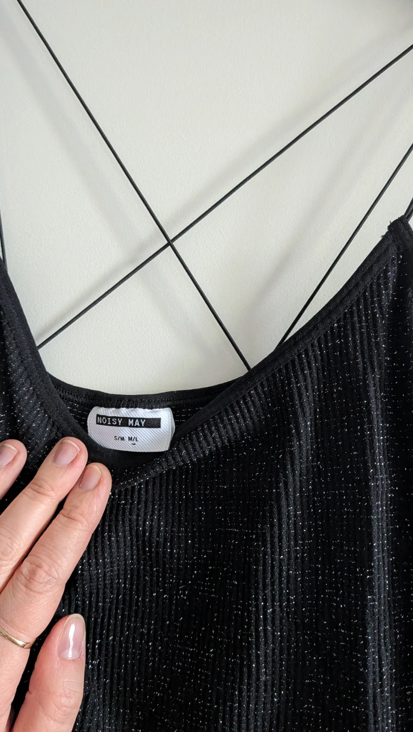 Bodycon Mini Dress - Black Sparkle - photo 2