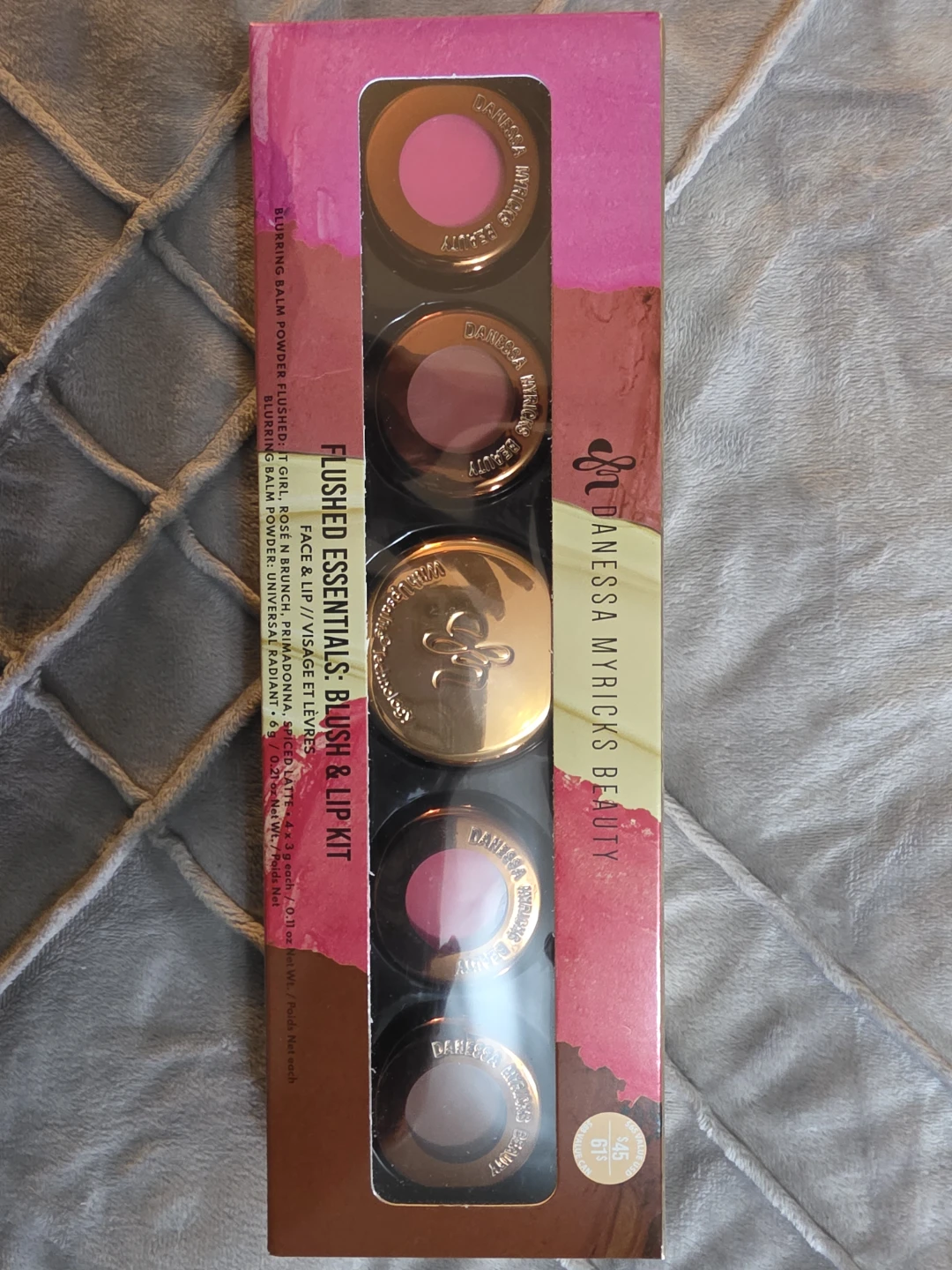 Danessa Myricks Beauty Flushed Essentials Blush & Lip Kit
