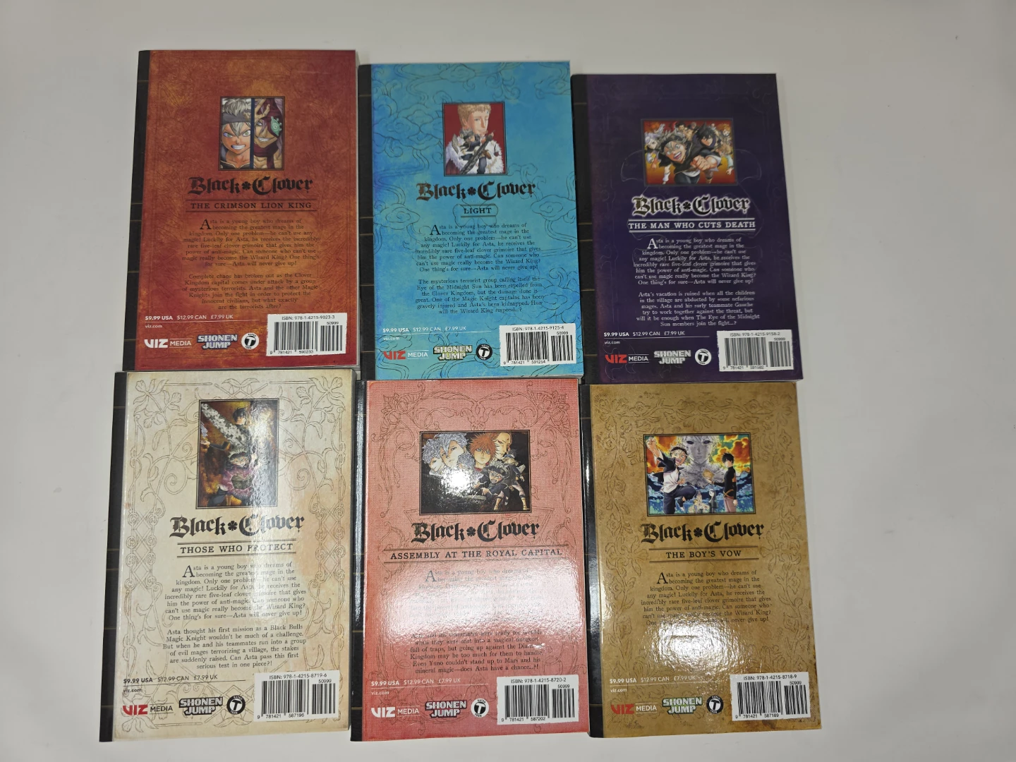 Black Clover Manga Volumes 1-6 ⚽️ - photo 4