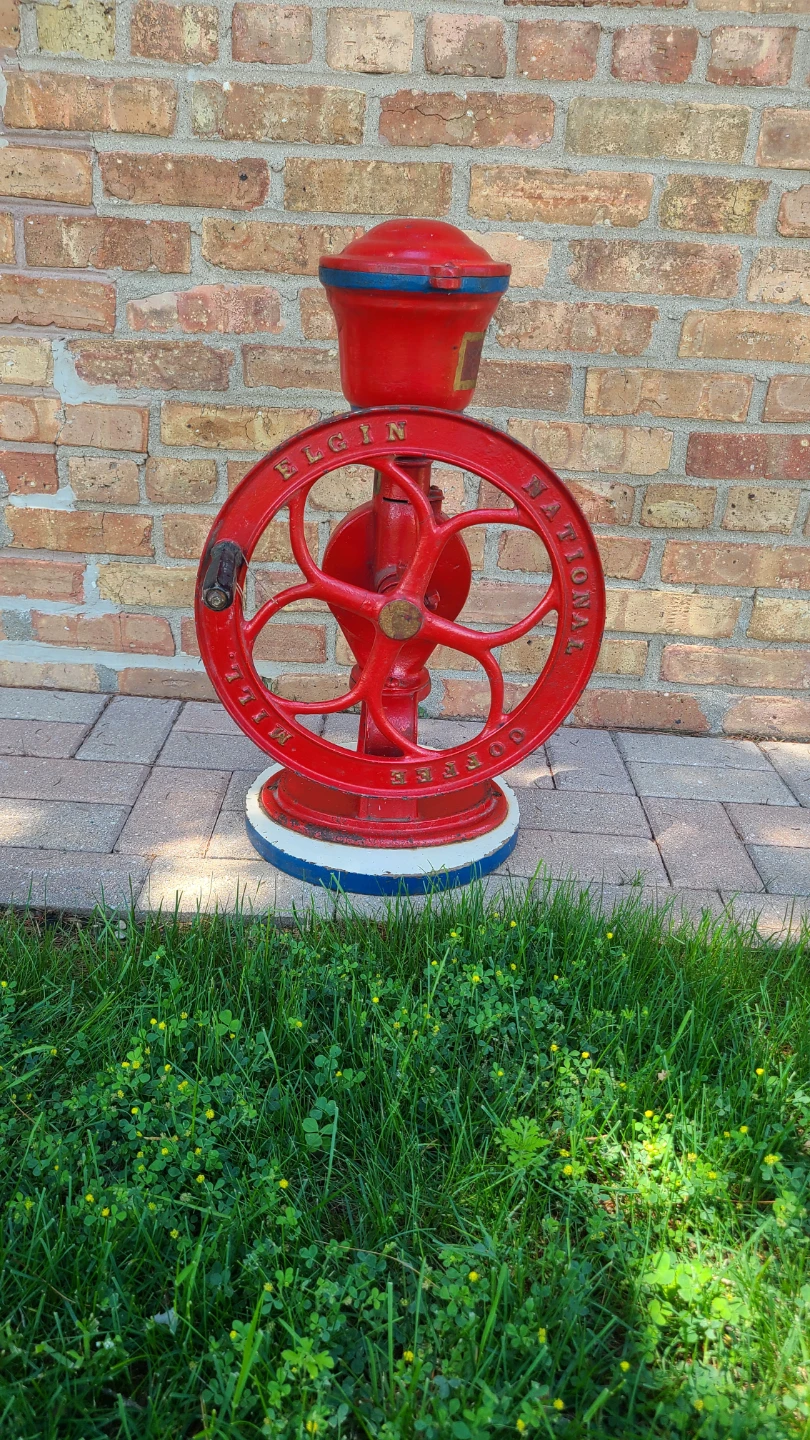 Elgin National Coffee Mill Grinder