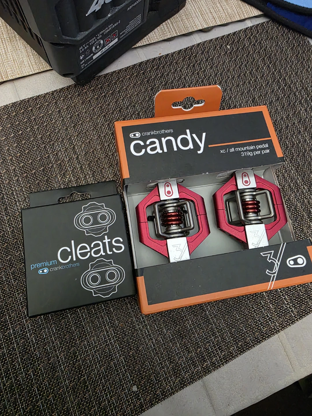 Crankbrothers Candy XC/All Mountain Pedals with Cleats