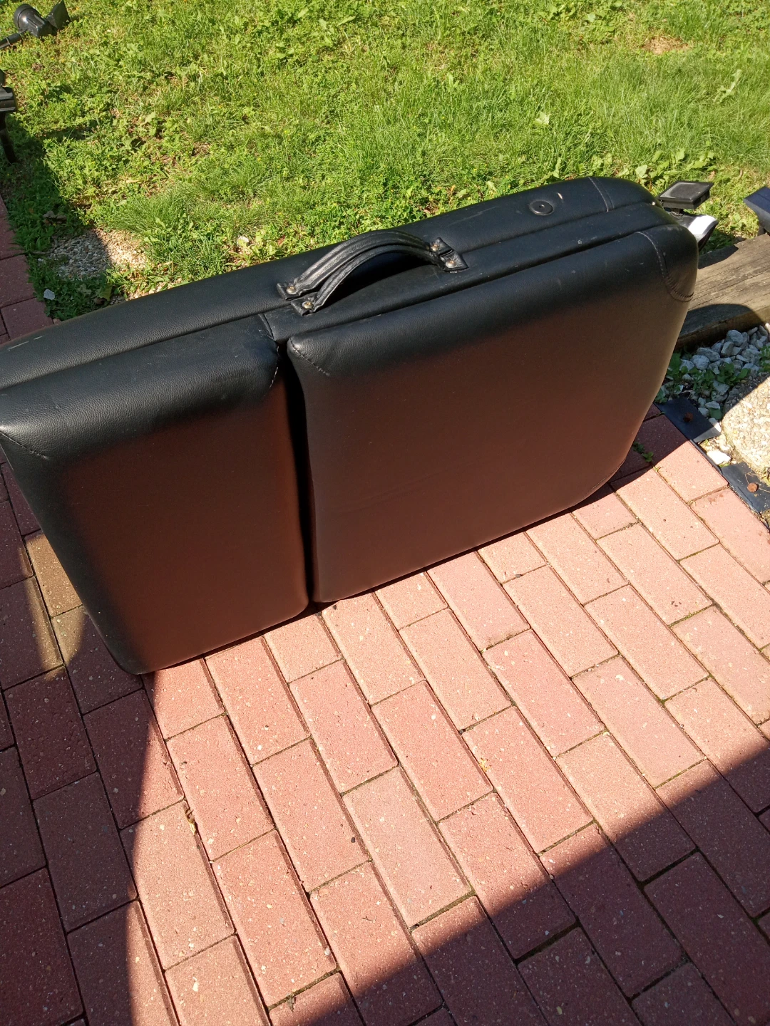 Black Folding Massage Table with Face Cradle - photo 4