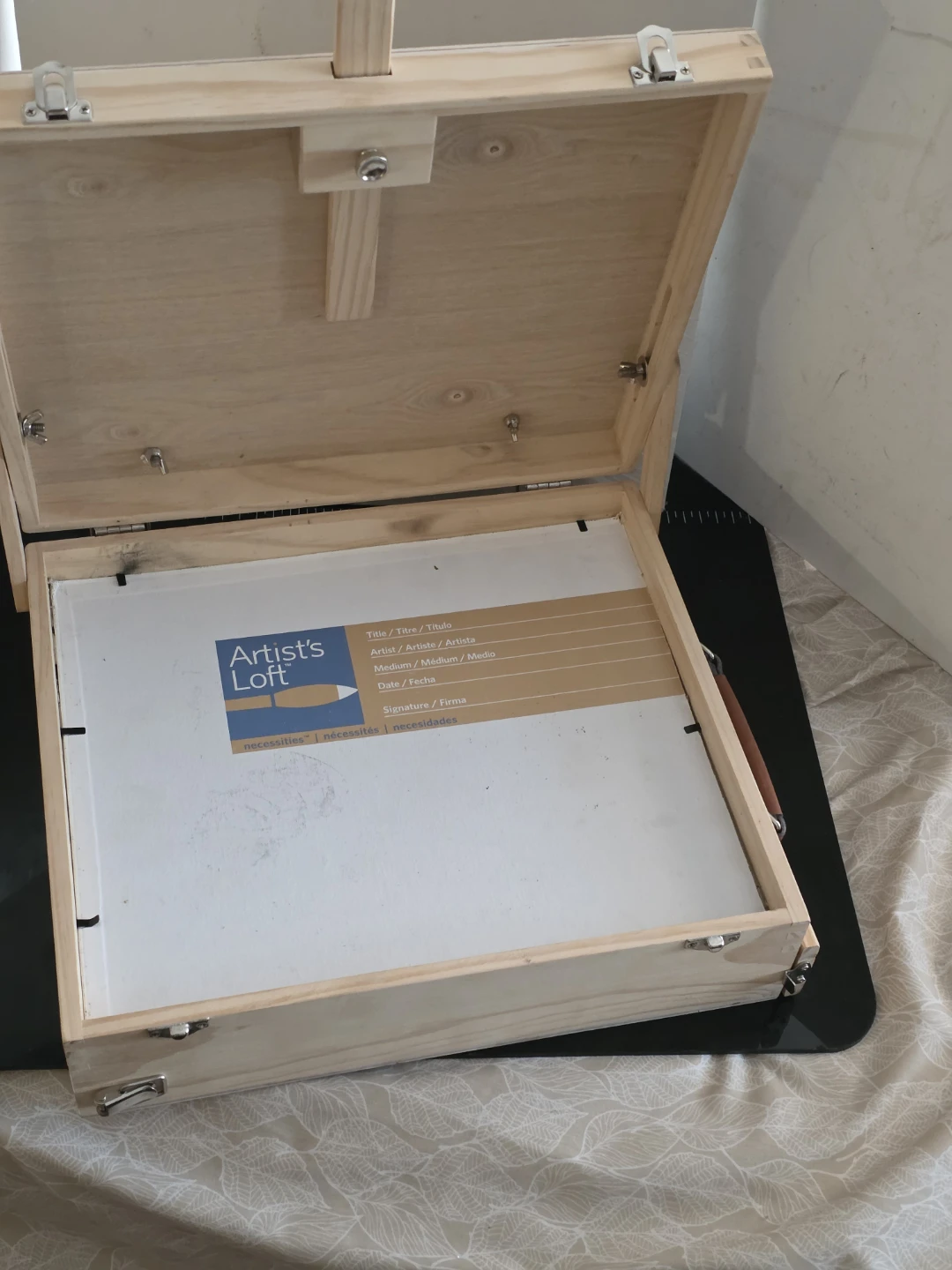 Portable Wooden Art Easel Box - photo 2