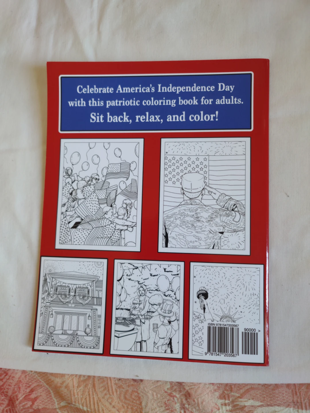 4th of July coloring book - photo 4