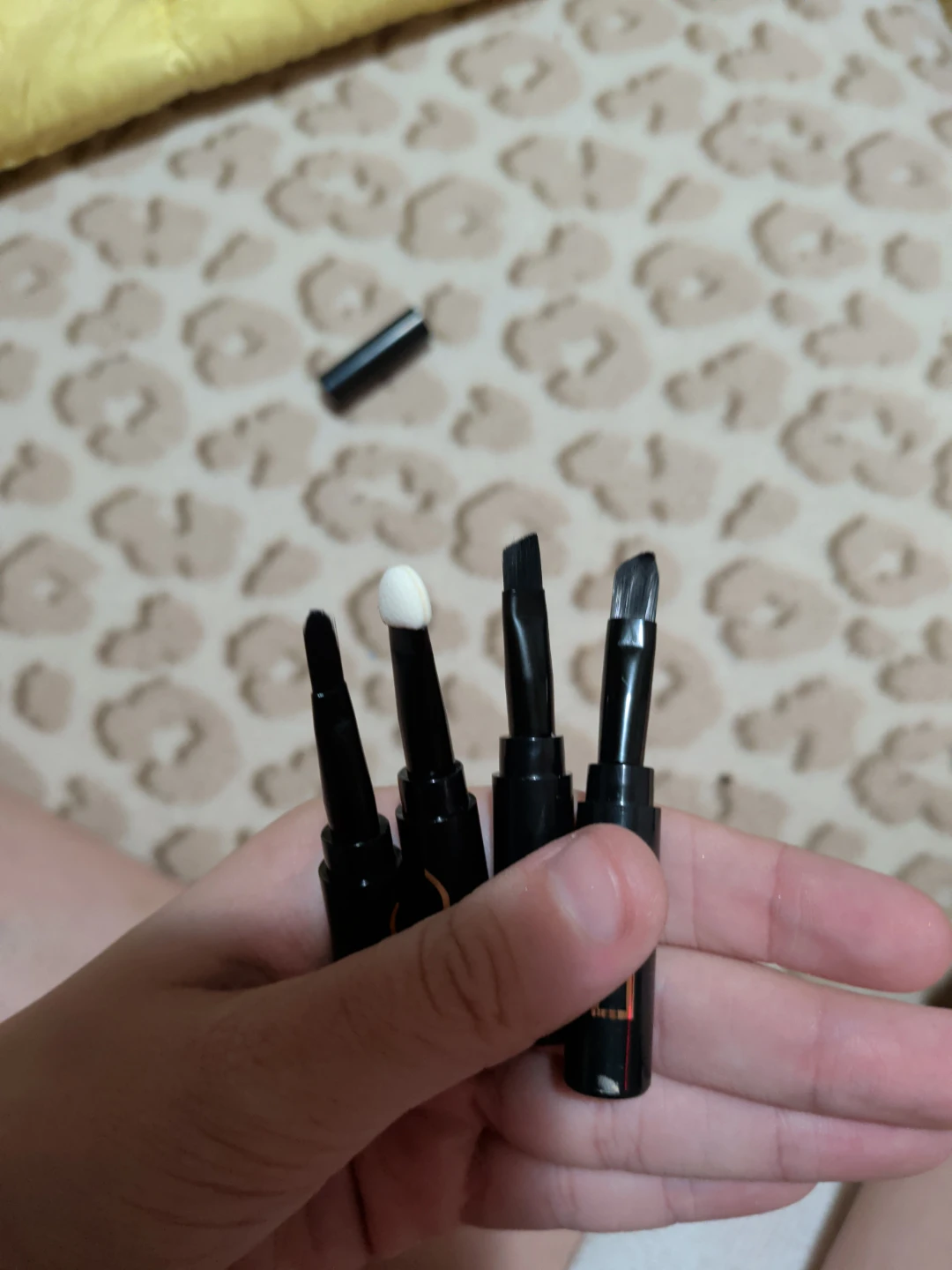 Black Makeup Brush Set with Case - photo 2