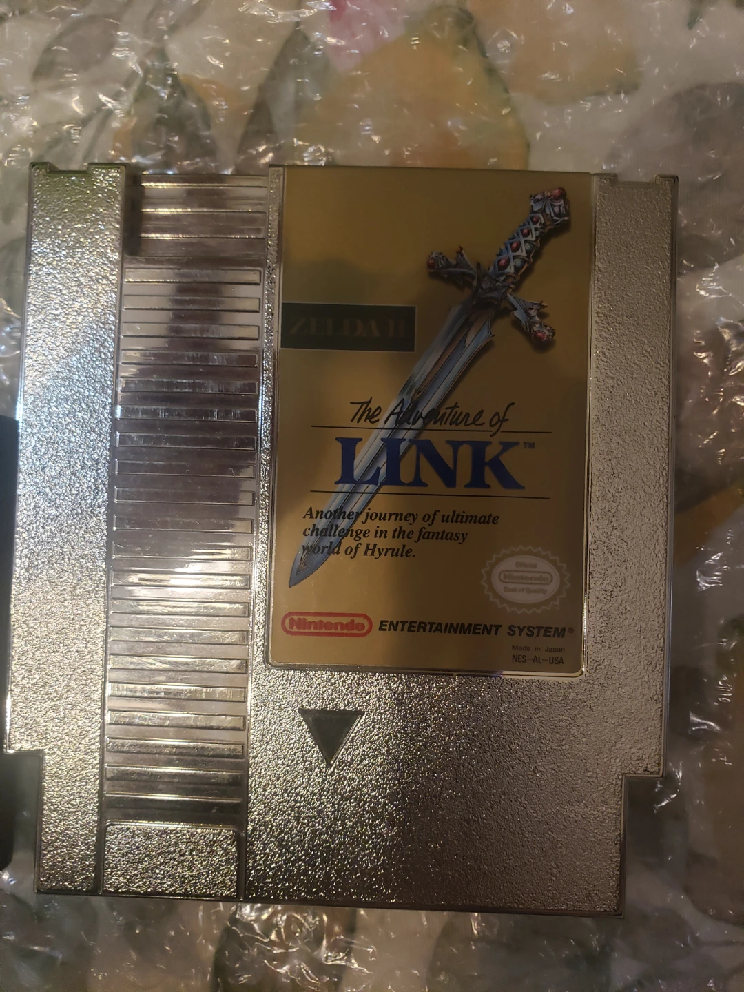 The Adventure of Link - Nintendo NES Game Cartridge